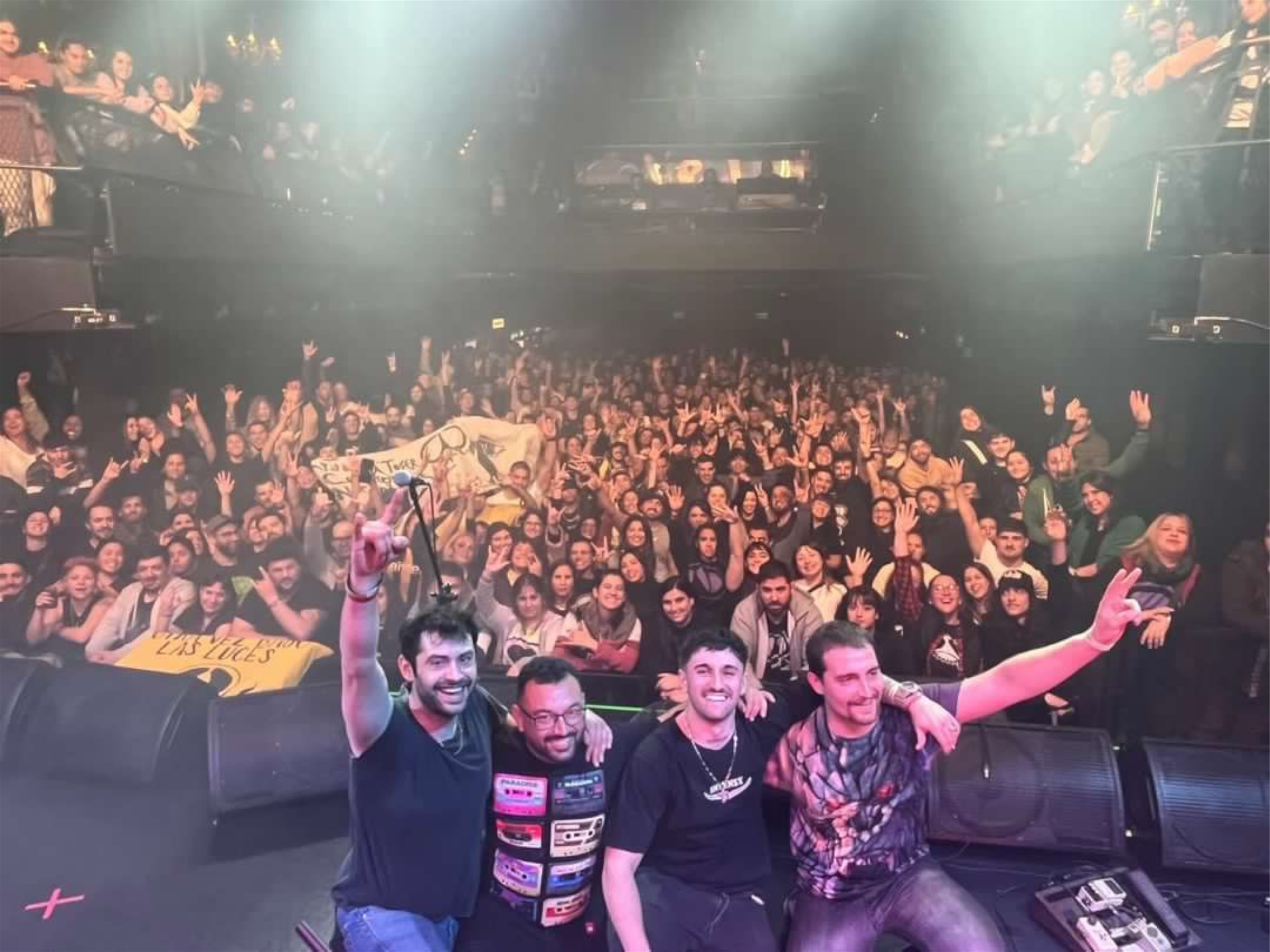 Echados en concierto